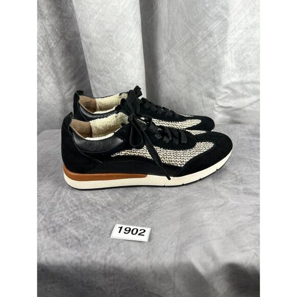 GENTLE SOULS by Kenneth Cole Women's Juno Sneakers $189 Black-US Size 8.5 - Picture 1 of 7